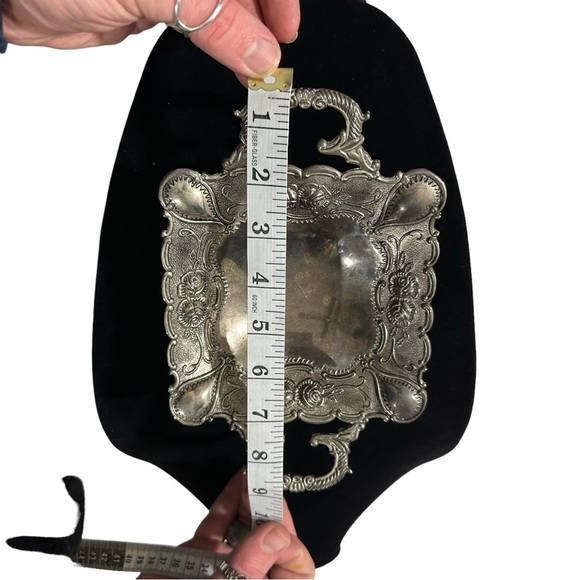 Godinger Silver Art Co Silver Plates Candy Nut Trinket Dish 9x6” Footed Handles - Picture 9 of 14